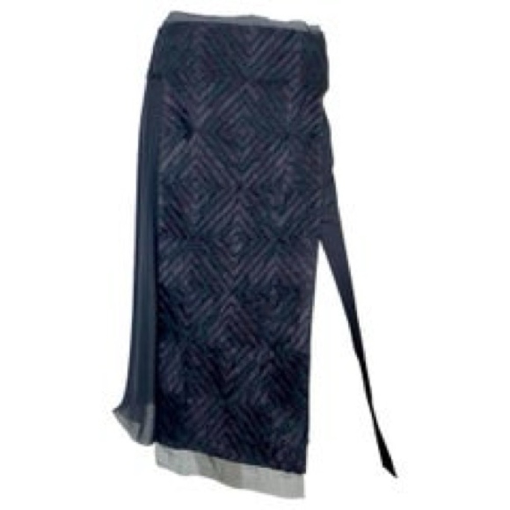 Y2K Tom Ford for Gucci silk and embroidered skirt. - Picture 2 of 11